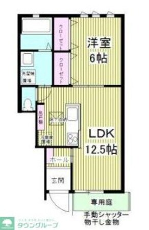 テラス リストーロの物件間取画像